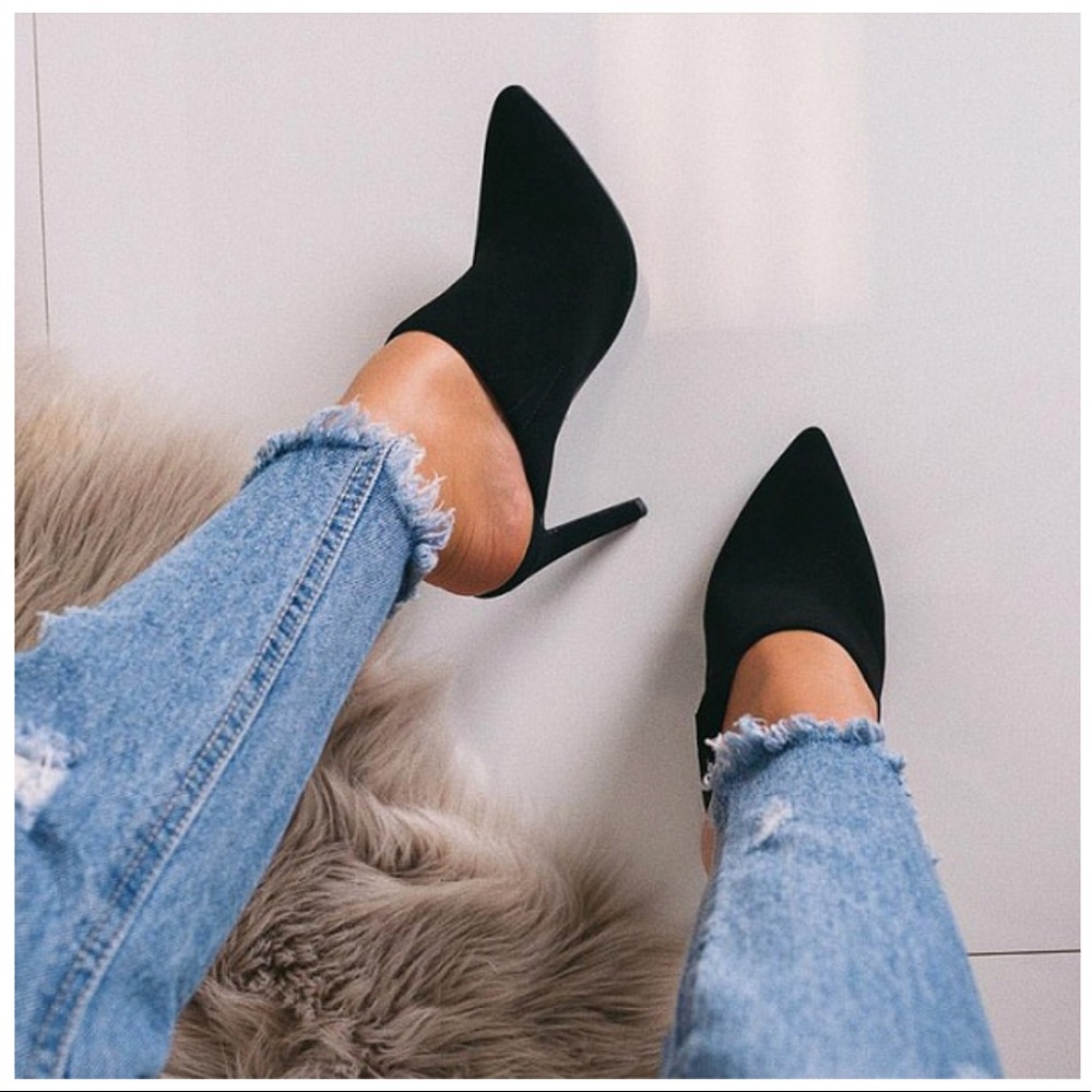 High Heel Mules - Picture 1 of 5